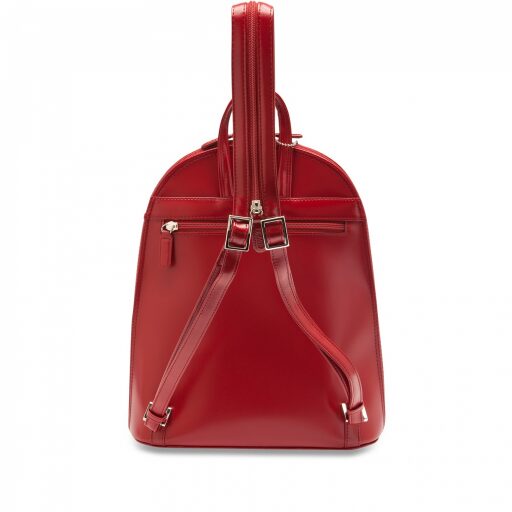 PICARD Elegantní kožený batoh do města BERLIN 4624 červený
