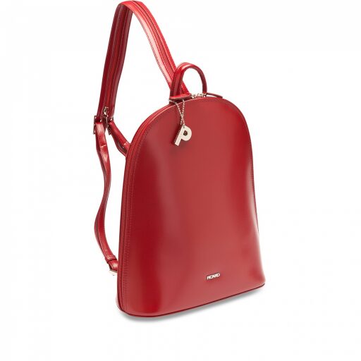 PICARD Elegantní kožený batoh do města BERLIN 4624 červený