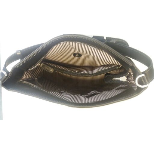 PICARD Kožená kabelka přes rameno Daily 8762 černá
