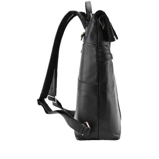 PICARD Pánský kožený batoh na notebook 15,6" TORRINO 9713 černý