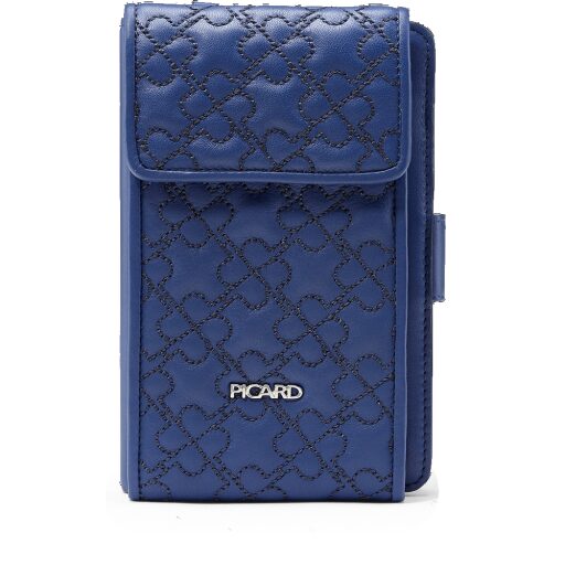 PICARD Pouzdro na mobil a peněženka 2v1 9625 "Heritage 1" královská modrá