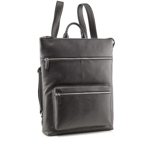 PICARD Stylový dámský kožený batoh LUIS 9222 černý