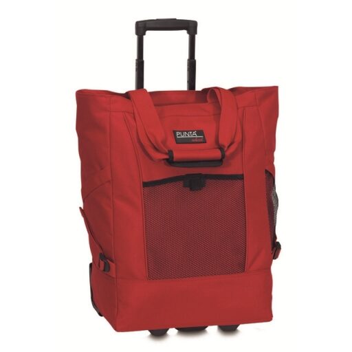 Nákupní taška na kolečkách PUNTA wheel 06980-0200 červená
