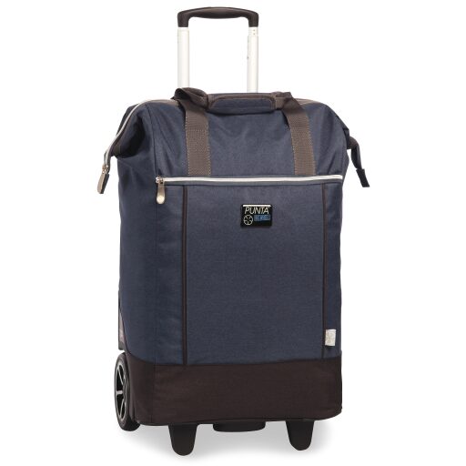 Velká nákupní taška na kolečkách PUNTA wheel 10303-0600 tmavě modrá 