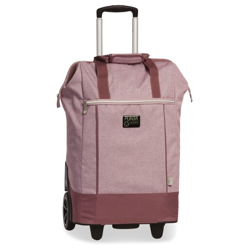 PUNTA wheel Velká nákupní taška na kolečkách 10303-2100 růžová