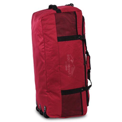 Skládací cestovní taška na kolečkách SOUTHWEST BOUND Budget 90l 30361-0200 červená