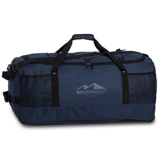 SOUTHWEST BOUND Skládací cestovní taška na kolečkách 90l Budget 30361-0600 modrá