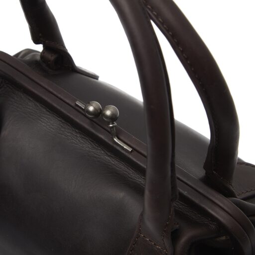 The Chesterfield Brand Dámská kožená kabelka do ruky i přes rameno Chili C48.126901 hnědá - detail klipu