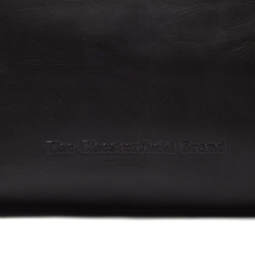 Dámská kožená kabelka do ruky i přes rameno Chili C48.126901 hnědá - detail loga značky The Chesterfield Brand