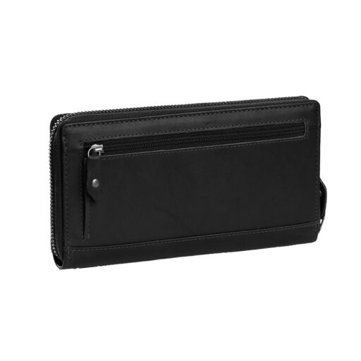 The Chesterfield Brand Dámská kožená peněženka RFID Halle C08.043200 černá zadní strana