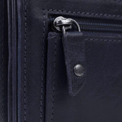 The Chesterfield Brand Dámská kožená peněženka RFID Hampton C08.037310 tmavě modrá