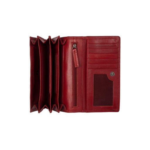 The Chesterfield Brand Dámská kožená peněženka RFID Montreal C08.043604 červená