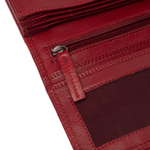The Chesterfield Brand Dámská kožená peněženka RFID Montreal C08.043604 červená