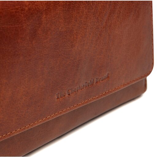 The Chesterfield Brand Dámská kožená peněženka RFID Rhodos C08.044531 koňaková
