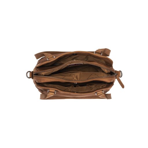 The Chesterfield Brand Dámská kožená taška přes rameno Bilbao C48.097731 koňak