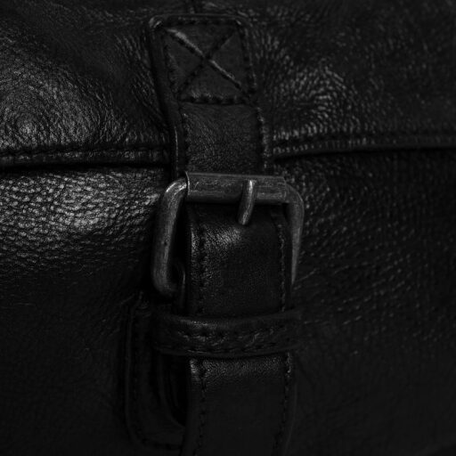 The Chesterfield Brand Klopová kožená kabelka přes rameno Liv C48.091700 černá