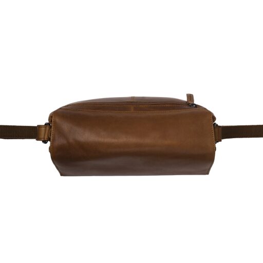 The Chesterfield Brand Klopová kožená kabelka přes rameno Millie C48.111631 koňak