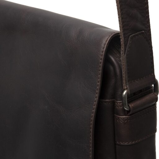 The Chesterfield Brand Klopová kožená taška přes rameno C48.125201 Gili hnědá - detail