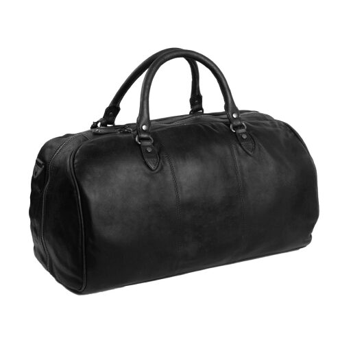 The Chesterfield Brand Kožená cestovní taška - weekender C20.000400 William černá zadní strana