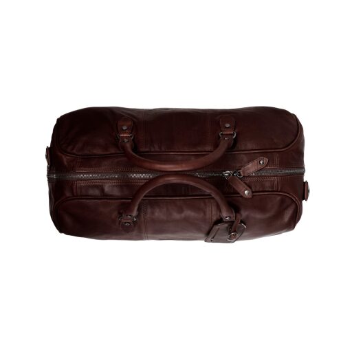 The Chesterfield Brand Kožená cestovní taška - weekender C20.000401 William hnědá horní náhled