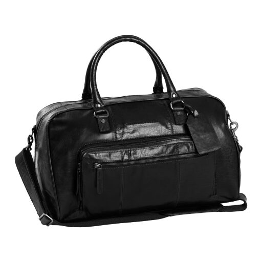 The Chesterfield Brand Kožená cestovní taška - weekender C20.003000 Munich černá