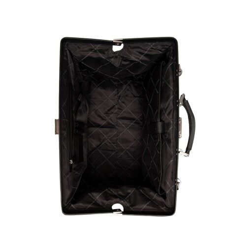 The Chesterfield Brand Kožená cestovní taška - weekender C20.004300 Corfu černá
