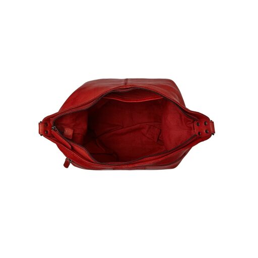 The Chesterfield Brand Kožená kabelka přes rameno Bolivia C48.126804 červená