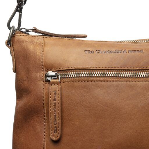 The Chesterfield Brand Kožená kabelka přes rameno / crossbody Faro C48.122831 koňaková