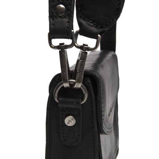 The Chesterfield Brand Kožená kabelka přes rameno / crossbody Sutton C48.119800 černá