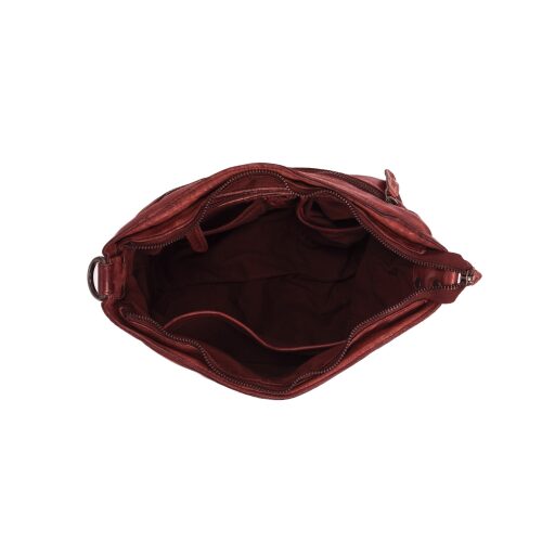 The Chesterfield Brand Kožená kabelka přes rameno hobo bag Lisa C48.091804 červená