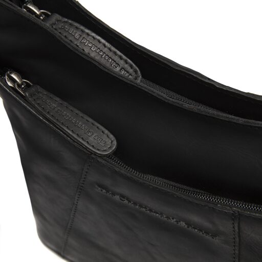 The Chesterfield Brand Kožená kabelka přes rameno Tulum  C48.121500 černá