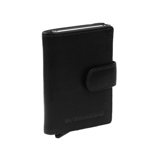 The Chesterfield Brand Kožená peněženka - pouzdro na karty RFID C08.038100 Loughton černá