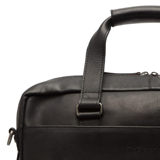 The Chesterfield Brand Kožená pracovní taška Manhattan C40.107400 černá
