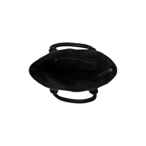 The Chesterfield Brand Kožená kabelka přes rameno Ontario C38.019800 černá vnitřní uspořádání