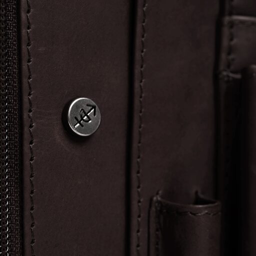 The Chesterfield Brand Kožená spisovka na A4 a tablet Barnet C40.105201 hnědá - detail