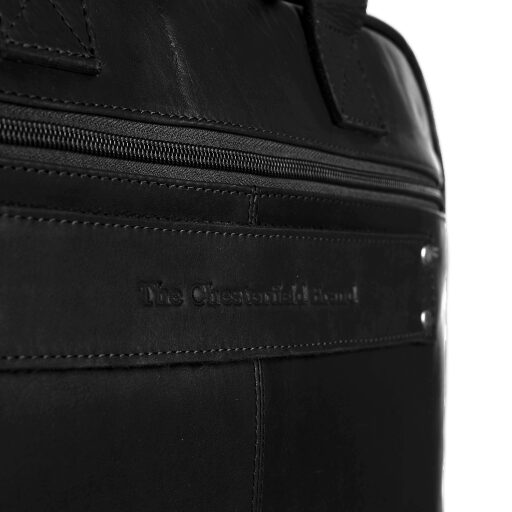 The Chesterfield Brand Kožená taška na notebook 15,6" CALVI C40.103300 černá