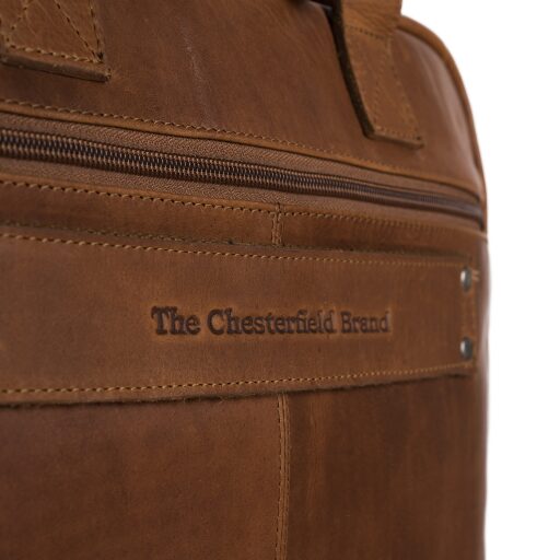 The Chesterfield Brand Kožená taška na notebook 15,6" CALVI C40.103331 koňak