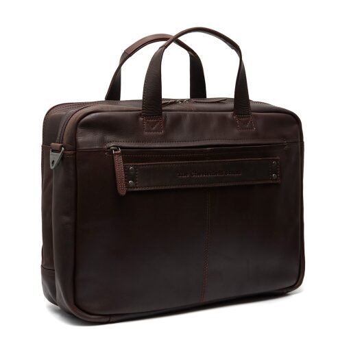 The Chesterfield Brand Kožená taška na notebook 17" C40.101501 Ryan zadní strana