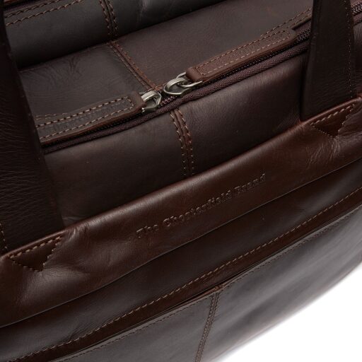 The Chesterfield Brand Kožená taška na notebook 17" C40.101501 Ryan hnědá