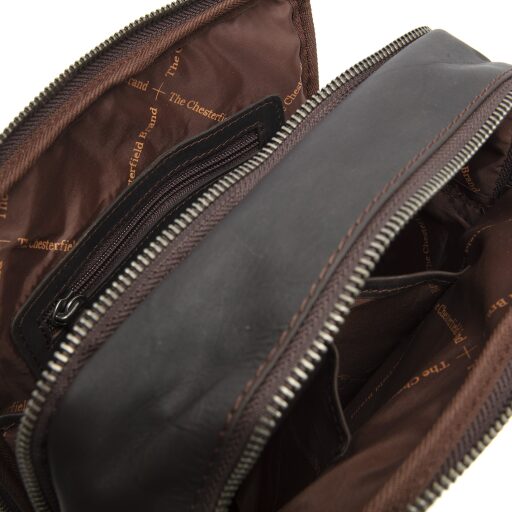 The Chesterfield Brand Kožená taška přes rameno na doklady Alva C48.095501 hnědá