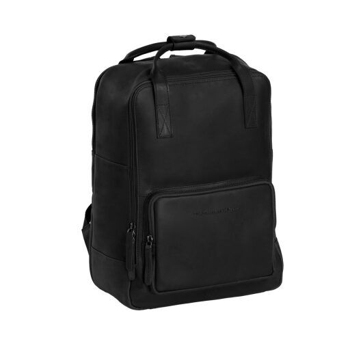 The Chesterfield Brand Kožený batoh na notebook Belford C58.018300 černý