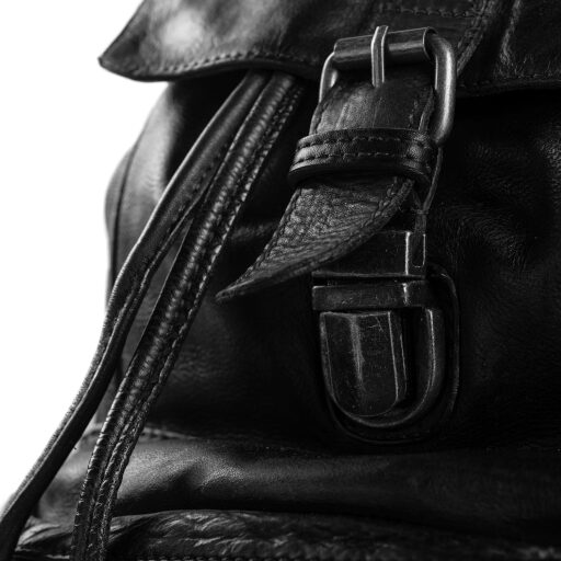 The Chesterfield Brand Kožený batoh vintage styl Jace C58.018100 černý