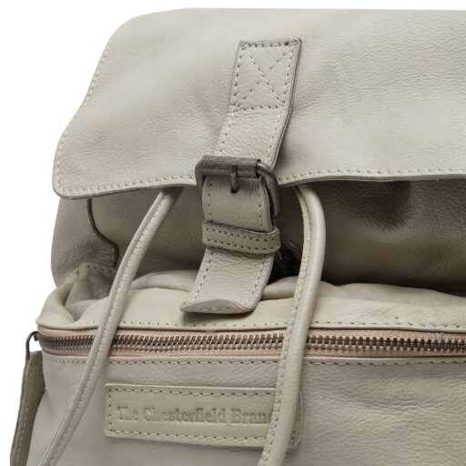 The Chesterfield Brand Kožený batoh vintage styl Jace C58.018108 světle šedý