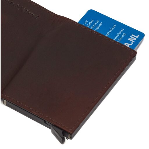 The Chesterfield Brand kožené pouzdro na karty RFID C08.045601 Frankfurt hnědé