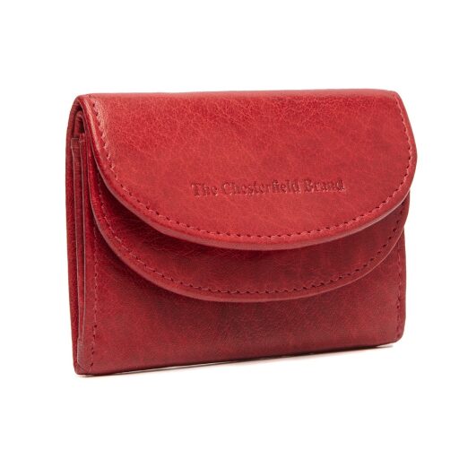 The Chesterfield Brand Malá kožená peněženka RFID Newton C08.043904 červená