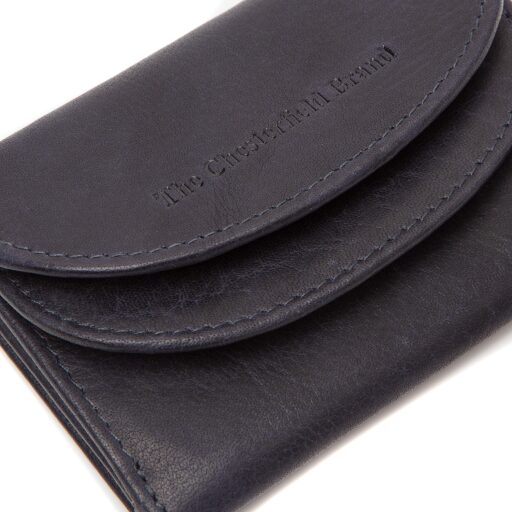 The Chesterfield Brand Malá kožená peněženka RFID Newton C08.043910 modrá