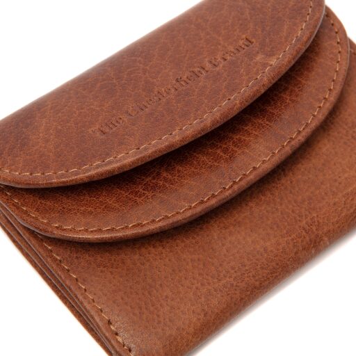 The Chesterfield Brand Malá kožená peněženka RFID Newton C08.043931 koňaková