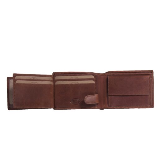 The Chesterfield Brand Pánská kožená peněženka RFID C08.040631 Marvin koňak