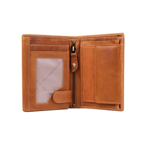 The Chesterfield Brand Pánská kožená peněženka RFID Hazel C08.040331 koňak