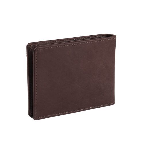 The Chesterfield Brand Pánská kožená peněženka RFID Timo C08.017301 hnědá zadní strana